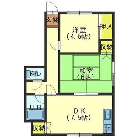 ルグラン亀田本町の物件間取画像